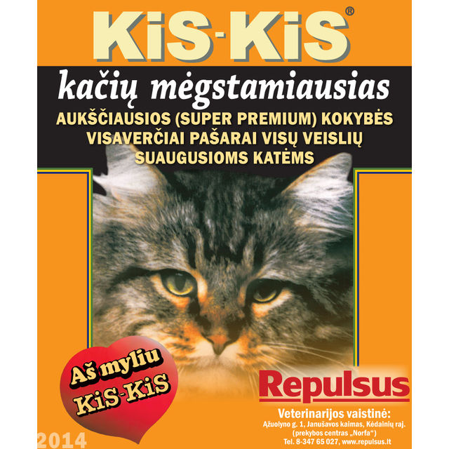 KiS KiS Original Mix  - skanus ir mėgstamas ėdalas katėms