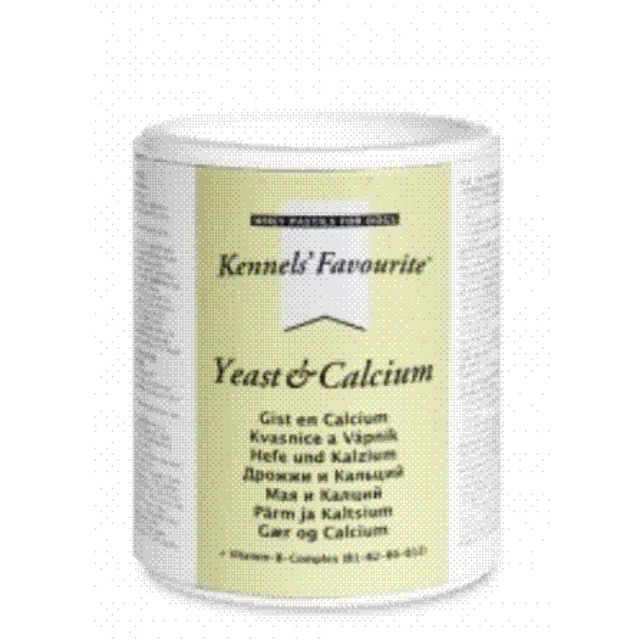 Yeast &amp; Calcium  Mielių ir kalcio 100% natūralūs papildai šunims