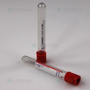 Kraujo serumo mėgintuvėlis Vakutaineris 6 mm