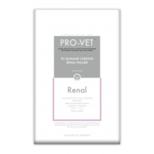 PRO-VET Renal - lėtiniam kačių inkstų nepakankamumui gydyti