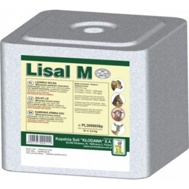 Lisal M - laižomoji druska su Cu+Co