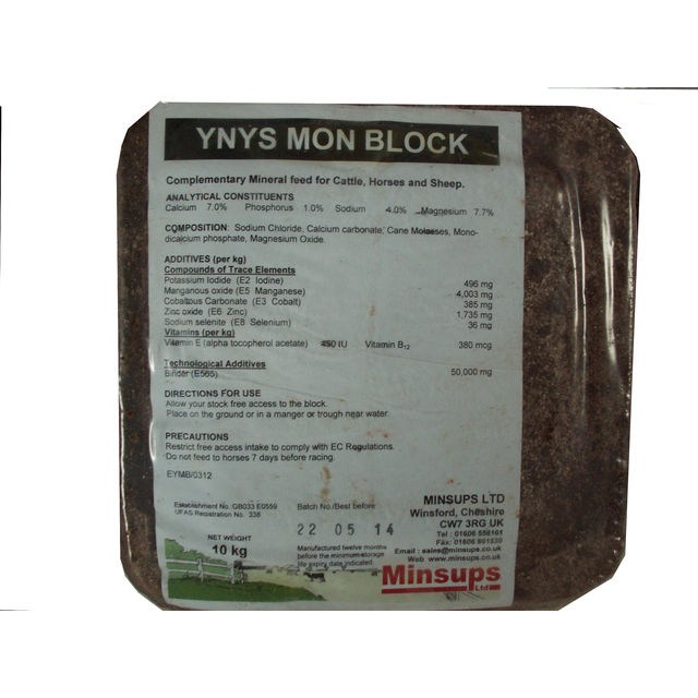 Ynys mon Block - laižalas su padidintu Co+B12+vit E