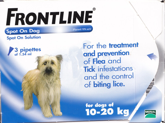FRONTLINE COMBO M, šunims g.svorio 10-20 kg antiparazitinis tirpalas