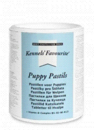 Puppy Pastils  - mažiems, augantiems šuniukams. 