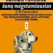 21% Expanded  - visų veislių suaugusiems - nutukusiems šunims 
